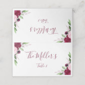 最愛のフローラ座席表 プレイスカード (外部開封)