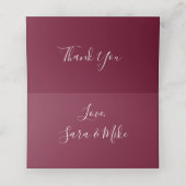 最愛のフローラ座席表 プレイスカード (内部開封)