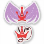 最愛のプリンセス・オブ・地獄 シール (正面)