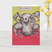 最愛の人のための挨拶状 カード (黄色い花)