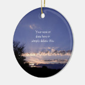 最愛の人のオーナメント無くなった セラミックオーナメント (左)