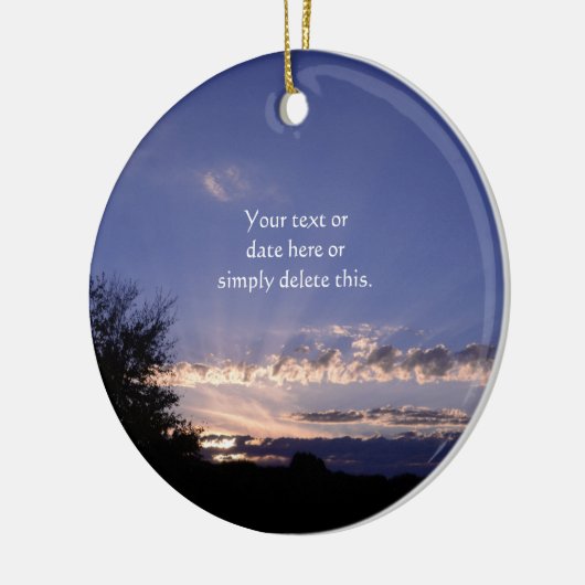 最愛の人のオーナメント無くなった セラミックオーナメント (左)