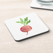 最愛の人、Radishing |の食糧しゃれを見ます コースター (左側)