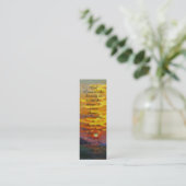 最愛の出発マーク祈りの言葉カード コーリングカード (スタンド正面)