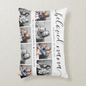 最愛の奈々おばあちゃんカスタム家族フォトキープサケ アクセントクッション (正面(垂直))