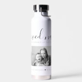 最愛の奈々おばあちゃんカスタム家族フォトキープサケ ウォーターボトル (左面)