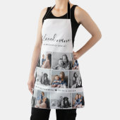 最愛の奈々おばあちゃんカスタム家族フォトキープサケ エプロン (インサイチュ)