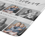 最愛の奈々おばあちゃんカスタム家族フォトキープサケ カッティングボード (角)