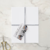 最愛の奈々おばあちゃんカスタム家族フォトキープサケ ギフトタグ (より糸付き)