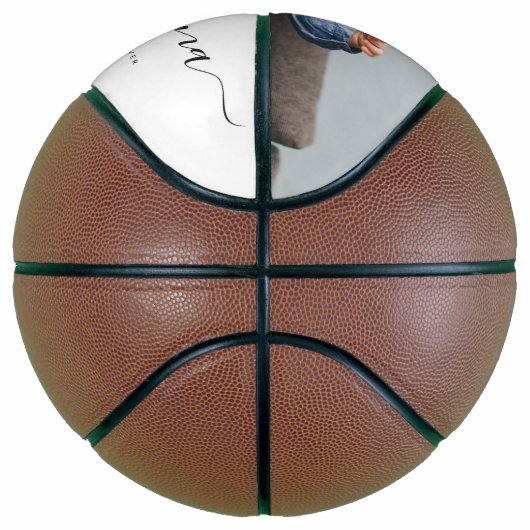 最愛の奈々おばあちゃんカスタム家族フォトキープサケ バスケットボール (右)