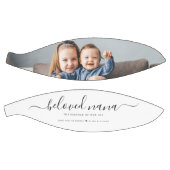 最愛の奈々おばあちゃんカスタム家族フォトキープサケ バスケットボール (パネル)