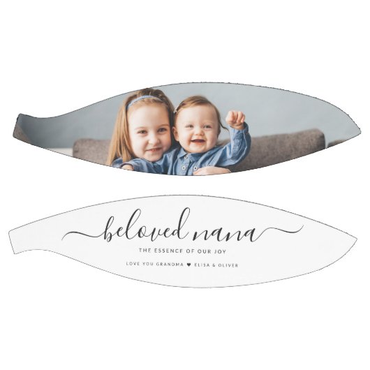 最愛の奈々おばあちゃんカスタム家族フォトキープサケ バスケットボール (パネル)