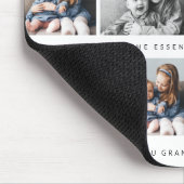 最愛の奈々おばあちゃんカスタム家族フォトキープサケ マウスパッド (コーナー)