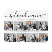 最愛の奈々おばあちゃんカスタム家族フォトキープサケ マグネット (横)