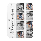 最愛の奈々おばあちゃんカスタム家族フォトキープサケ マグネット (縦)