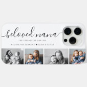 最愛の奈々おばあちゃんカスタム家族フォトキープサケ Case-Mate iPhoneケース (裏面 (横))