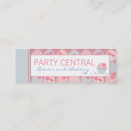 最愛の女の子の名刺 スキニー名刺 (正面)