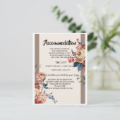 最愛の宿泊施設カード 案内ポストカード (スタンド正面)