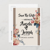 最愛の日付の保存 案内ポストカード (正面/裏面)