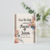 最愛の日付の保存 案内ポストカード (スタンド正面)