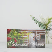 最愛の日 | お結婚礼フォトカード サンキューカード (スタンド正面)