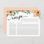 最愛の日 |レシピカード (正面/裏面)