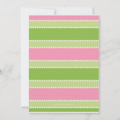 最愛の日 招待状 (裏面)