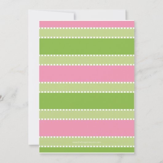 最愛の日 招待状 (裏面)