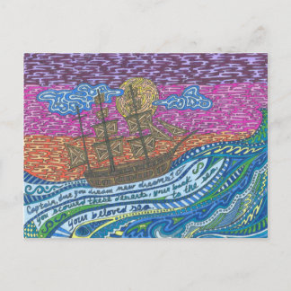 最愛の海のポストカード ポストカード