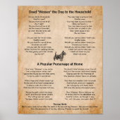 最愛の犬のトマス・ハーディの詩 ポスター (正面)