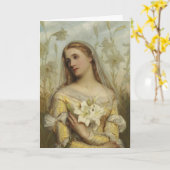 最愛の生と死の悔やみや弔慰 カード (黄色い花)