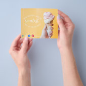 最愛の紹介メーラーの実在財産マーケティング チラシ (手)