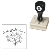 最愛の花 ラバースタンプ (押印)