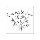 最愛の花 ラバースタンプ (インプリント)