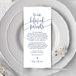 最愛の親の設定サンキューカードを配置 プログラム