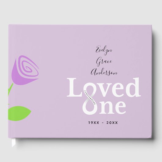 最愛の追悼式 ゲストブック (正面)