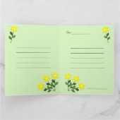 最愛の3ヨハネ1:2グリーティングカードのメッセージ カード (内部)