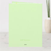 最愛の3ヨハネ1:2グリーティングカードのメッセージ カード (裏面)