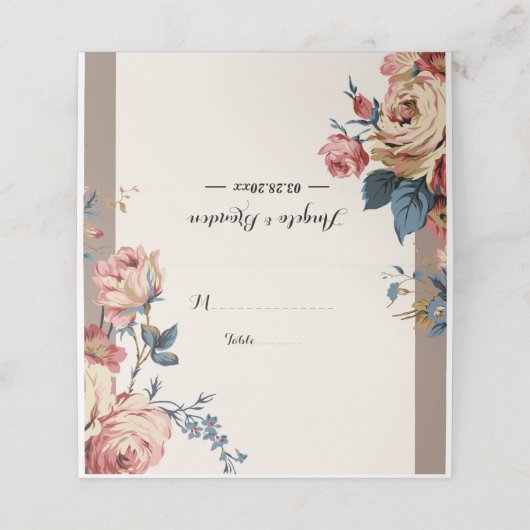 最愛の プレイスカード (外部開封)