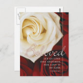 最愛結婚の葉書 ポストカード (正面/裏面)