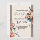 最愛結婚者 招待状 (正面)