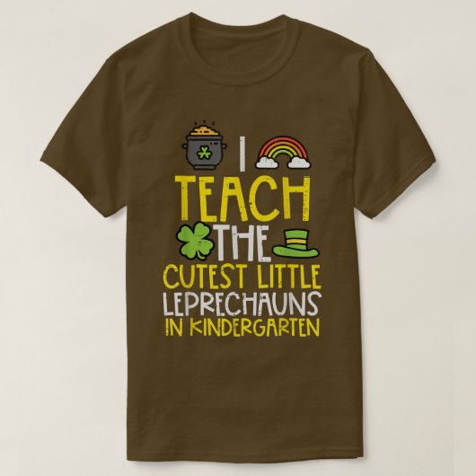 最教え高のレプレシャン幼稚園St patricksD Tシャツ (デザイン正面)
