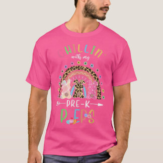 最教え高の小さな先生プレK復活祭ラ Tシャツ