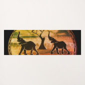 最新のアフリカスポーツ男女アイディア ヨガマット (裏面(横))