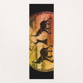 最新のアフリカスポーツ男女アイディア ヨガマット (正面)