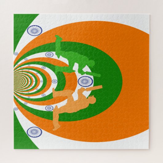 最新のインディアクリケットアイディア ジグソーパズル (横)