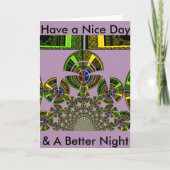 最新のエギーなアフリカのマサイ族の部族の文化パターン カード (正面)