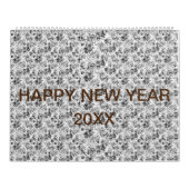 最新のカスタムTextLogoカレンダー カレンダー (カバー)