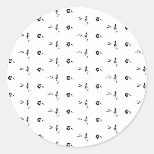 最新のカスタムTextLogoスタンプ ラウンドシール (正面)