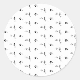 最新のカスタムTextLogoスタンプ ラウンドシール